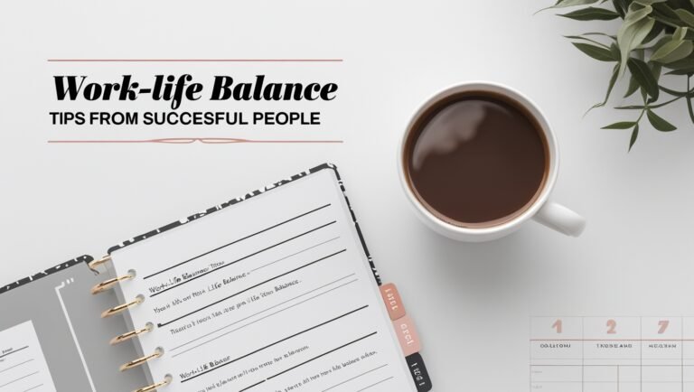 Work-Life Balance Tips from Successful People
